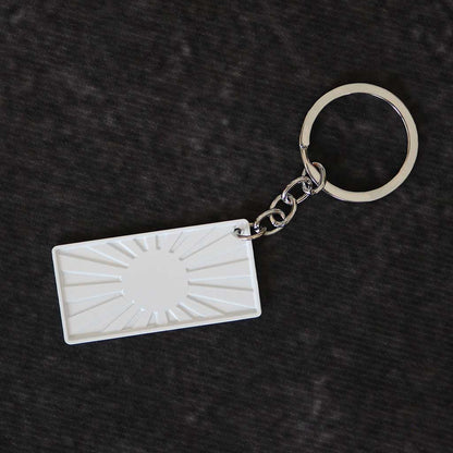 The back of the keychain